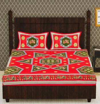 Cotton Double Printed Bedsheet 2