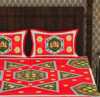 Cotton Double Printed Bedsheet 3