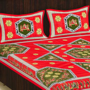 Cotton Double Printed Bedsheet 4