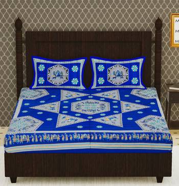 Cotton Double Printed Bedsheet 2
