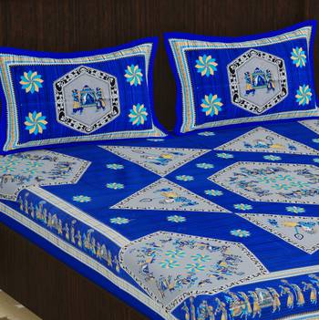 Cotton Double Printed Bedsheet 4