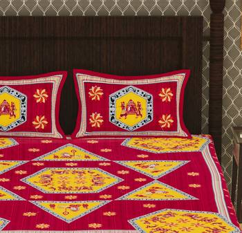 Cotton Double Printed Bedsheet 3