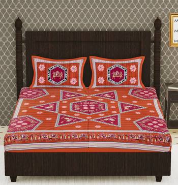 Cotton Double Printed Bedsheet 2