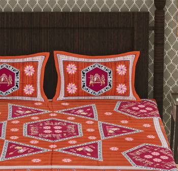 Cotton Double Printed Bedsheet 3