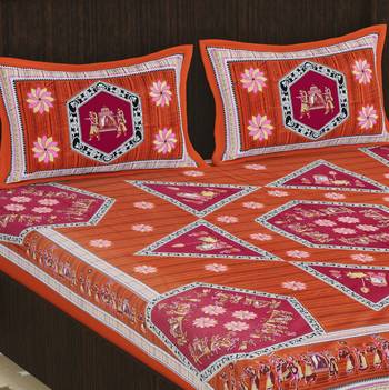 Cotton Double Printed Bedsheet 4
