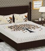 Cotton Double Floral Bedsheet