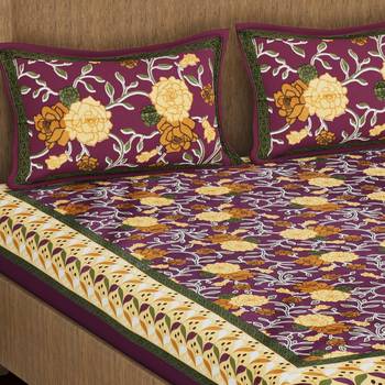 Cotton Double Printed Bedsheet 3