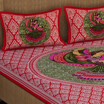 Cotton Double Printed Bedsheet 3