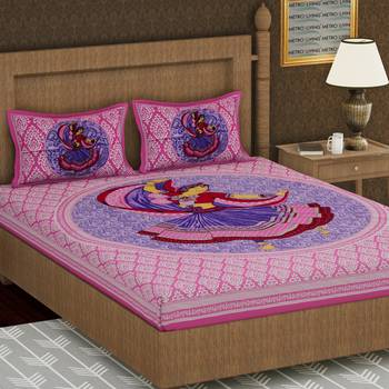 Cotton Double Printed Bedsheet 1