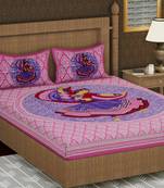 Cotton Double Printed Bedsheet