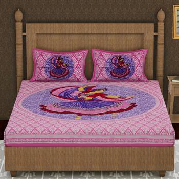 Cotton Double Printed Bedsheet 2