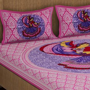 Cotton Double Printed Bedsheet 3
