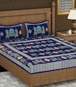 Cotton Double Printed Bedsheet