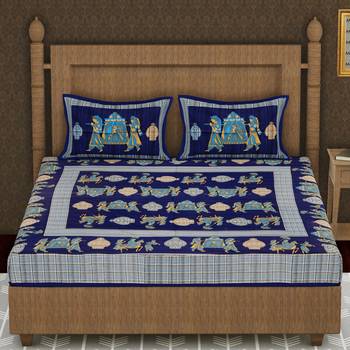 Cotton Double Printed Bedsheet 2