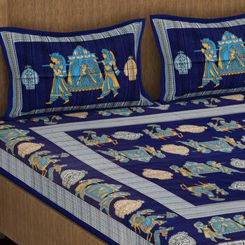 Cotton Double Printed Bedsheet 3