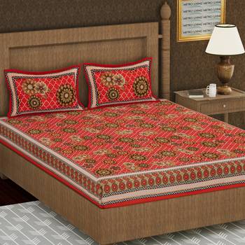 Cotton Double Printed Bedsheet 1