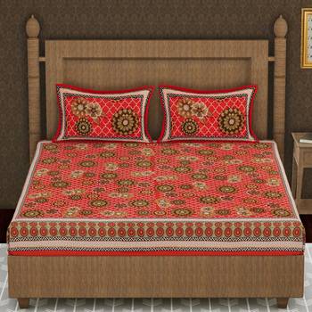 Cotton Double Printed Bedsheet 2