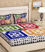 Cotton Double Printed Bedsheet