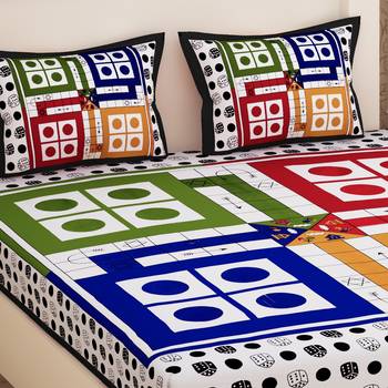 Cotton Double Printed Bedsheet 3
