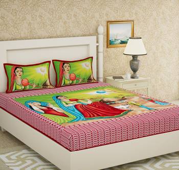 Cotton Double Printed Bedsheet 1
