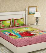 Cotton Double Printed Bedsheet