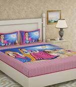 Cotton Double Printed Bedsheet