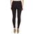 brown plain cotton jegging