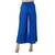 blue plain Reyon trousers