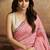 Pink Brasso Pure Fancy Fabric Saree With Blouse