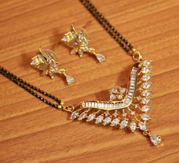 White Mangalsutra 1