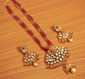Red Ruby       Necklace-Sets 1