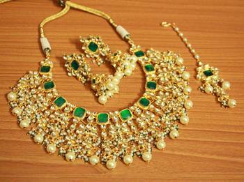 Green Onyx Necklace-Sets 1