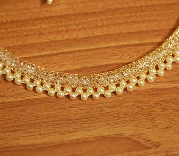 White Cubic Zirconia Necklace-Sets 2