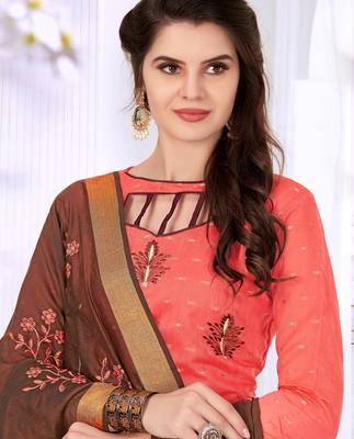 Pink printed cotton salwar 2
