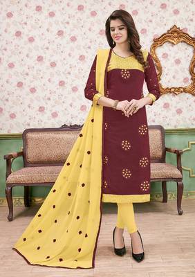 Multicolor printed cotton salwar 1