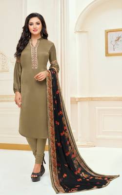 Green printed cotton salwar 1