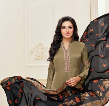 Green printed cotton salwar 2