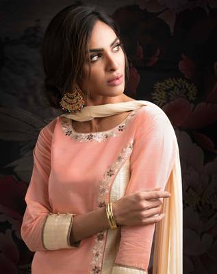 Multicolor printed chanderi salwar 2