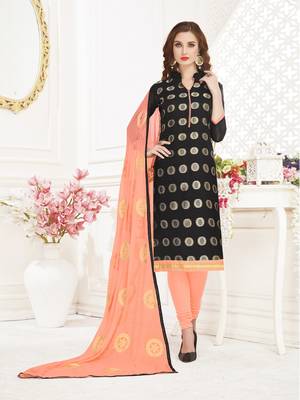 Black printed banarasi silk salwar 1