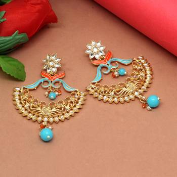 Turquoise Danglers Drops 1