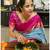 Handloom Patola Silk and Ikkat Silk with Blouse Piece