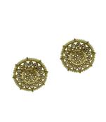 White cubic zirconia earrings