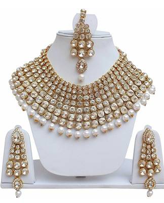 White cubic zirconia necklaces 1