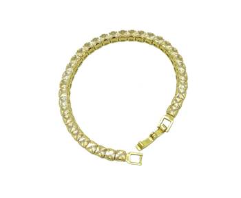 White cubic zirconia bracelets 1
