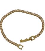 White cubic zirconia bracelets