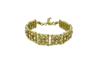White cubic zirconia bracelets 1