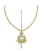 Gold cubic zirconia hair-accessories