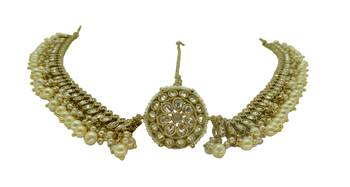 Gold cubic zirconia hair-accessories 1