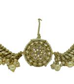 Gold cubic zirconia hair-accessories