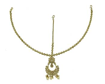 Gold cubic zirconia hair-accessories 1